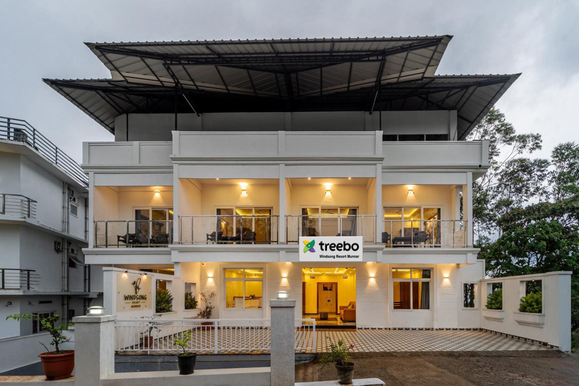 Treebo Windsong Resort Munnar, Tea Plantation View Exterior photo